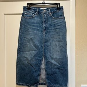 Denim Forum Classic Blue Skirt